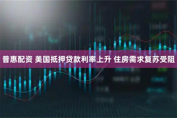 普惠配资 美国抵押贷款利率上升 住房需求复苏受阻